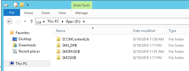 SCCM 2012 Distribution Point Installation