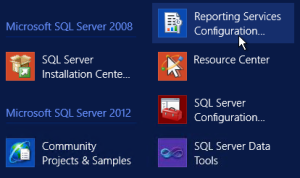 sccm 2012 reporting services