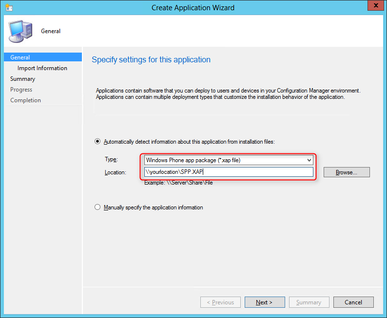 SCCM Windows Phone device enrollment