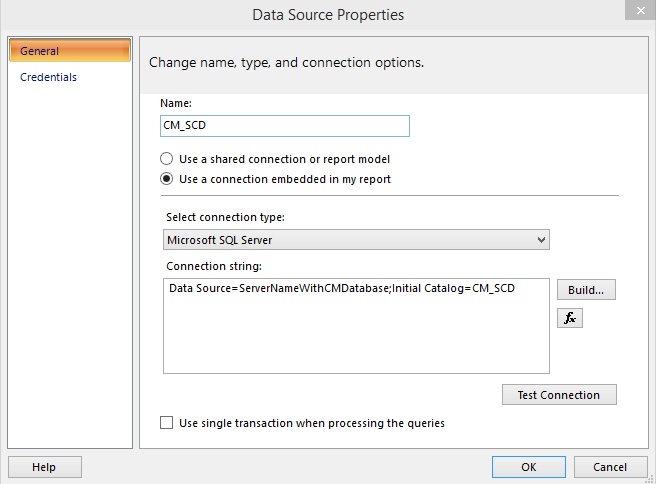 sccm 2012 custom reports