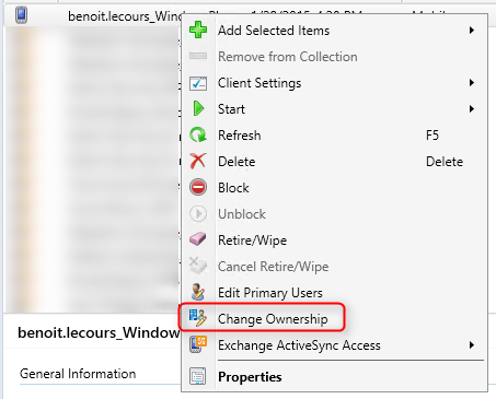 SCCM 2012 mobile device management features