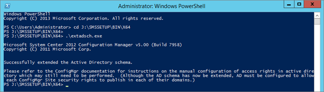 sccm 2012 r2 installation prerequisites