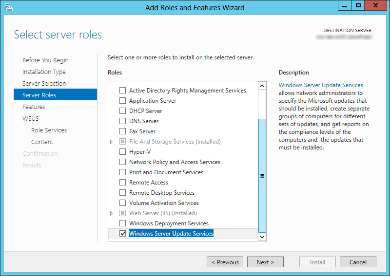 sccm 2012 software update point