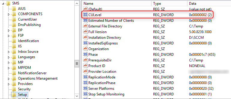 SCCM 2012 R2 SP1 CU2 Installation guide