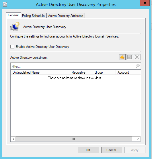 SCCM Discovery Methods