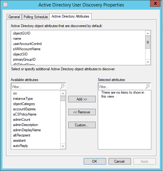 SCCM Discovery Methods