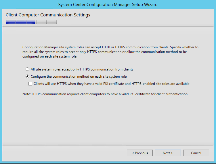 SCCM 1511 installation