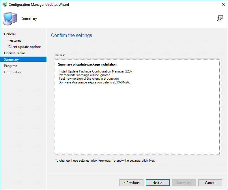 SCCM 2207 Upgrade Guide