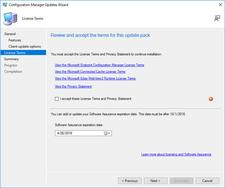 SCCM 2211 upgrade guide