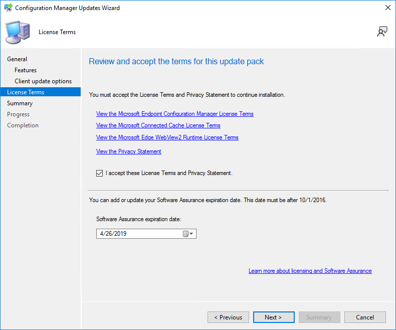 SCCM 2303 Upgrade Guide