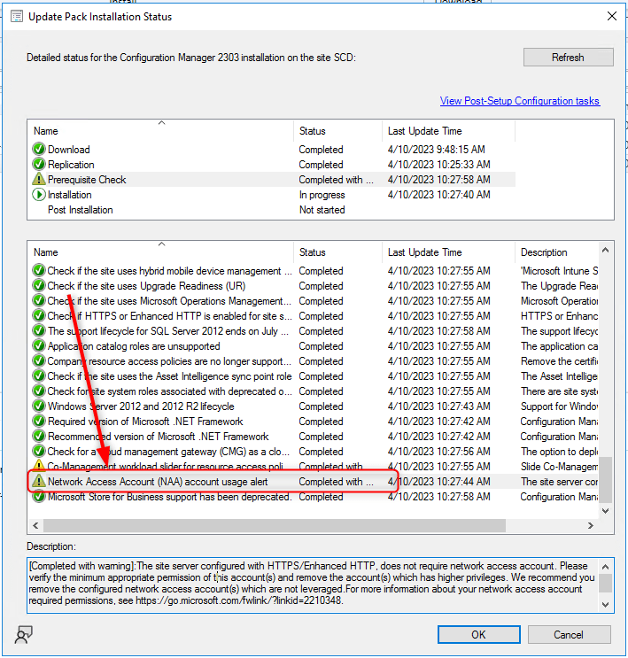 SCCM 2303 Upgrade Guide