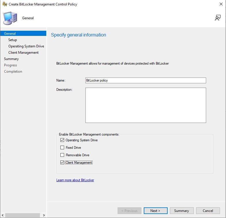 SCCM MBAM integration