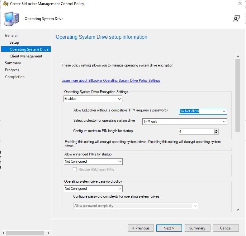 SCCM MBAM integration