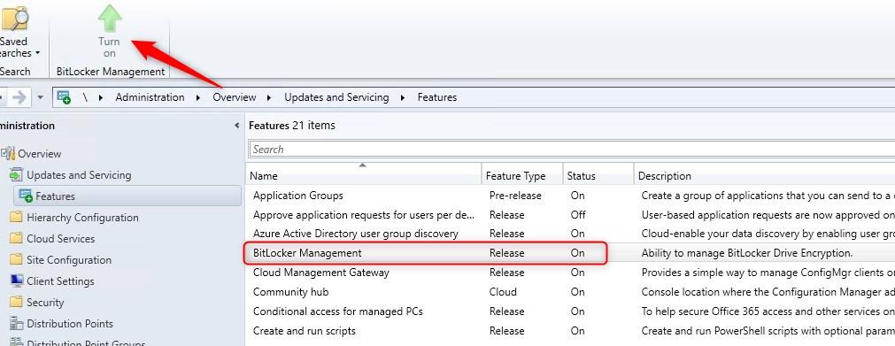 SCCM MBAM integration