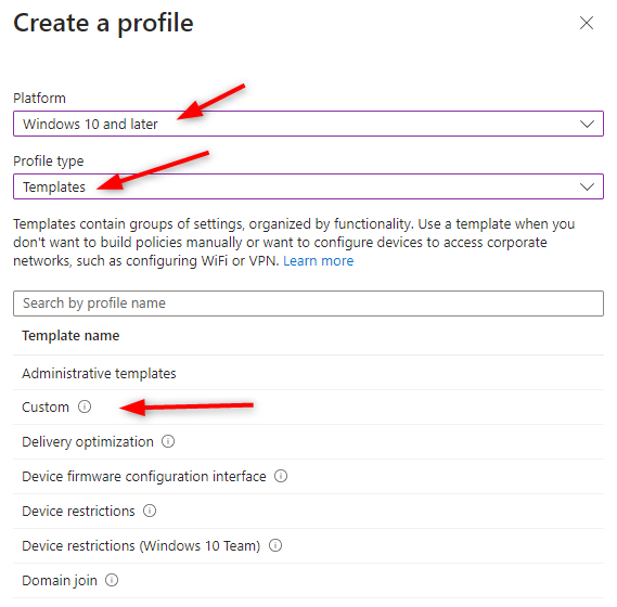 Intune Copilot Policy