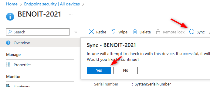 Intune block USB drive