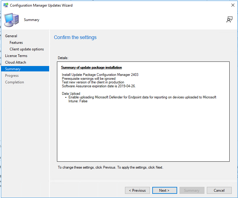 sccm 2403 upgrade