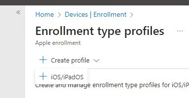 Intune Web-based Enrollment