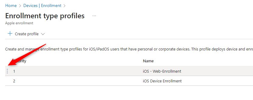 Intune Web-based Enrollment