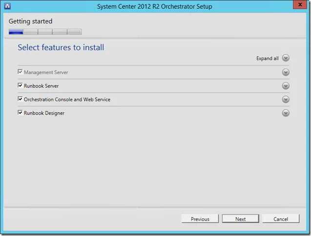 Orchestrator 2012 R2 Installation Guide