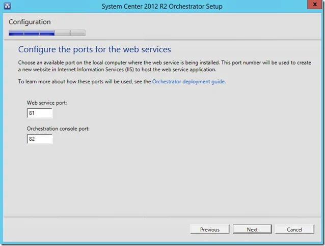Orchestrator 2012 R2 Installation Guide