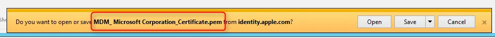 SCCM ios device enrollment