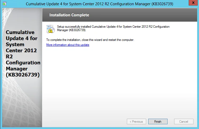 Step-by-Step SCCM 2012 R2 CU4 Installation guide