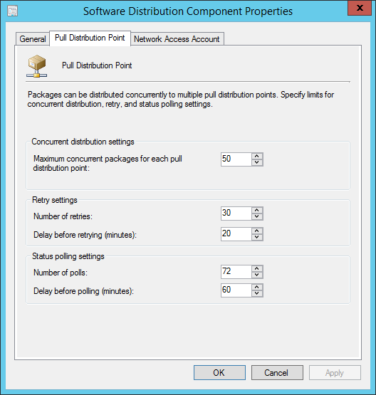 sccm 2012 pull distribution point bandwidth